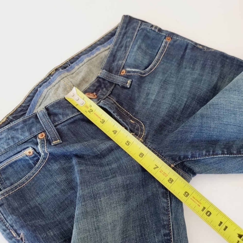 🟣American Eagle Jeans Women’s Straight 77 Size 6 - Picture 8 of 9
